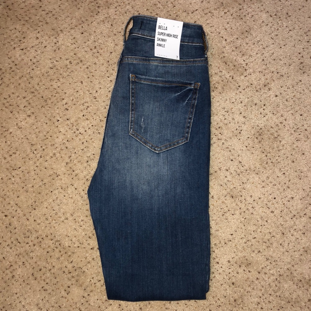Bella high rise Eunina jeans
